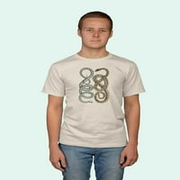 Starine zmije IV. Majica Men -Vision Studio dizajni, muški 4x-veliki