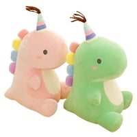 SUNISERY CARTUOON Dinosaur Plish lutka slatka djeca punjene igračke za plišane igračke jastuke
