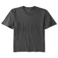 Šešir i izvan muških teških mješavina V-izrez T-majice Udobne kauzalne kratki rukav, do 5XL