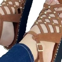 Sandale za djevojke Rim Style sa nerezboljenim cipelama otpornih na habanje za haljine Jeans suknje