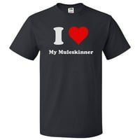 Srce moja majica Muleskinner - volim svoj muleskinner tine poklon