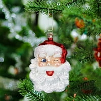 Sudy Dekoracije Ornament Holiday Božićna personalizirana od dekora doma Santa
