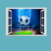 HEMOTON Fudbal tiskani zidni zidni hodnik Spavaća spavaća soba GENERIOUS CANCORKACIJA Slika