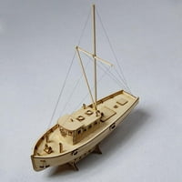 Model broda Model DIY setovi Drveni jedriličarski brod 1: Dekoracija igračaka