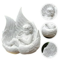 Resin Cherubs Statue Vintage Resin Lijep Angel Child Figurine Početna Ornament