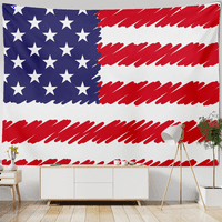 Zastava tiskana tapiserija Jedinstveni partijski transparent za Dan predsjednika