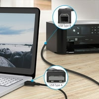 Boo kompatibilan 6ft sinhronizacijski USB 2. Zamjena kabela podataka za kabel za XERO dokumente s ravnom