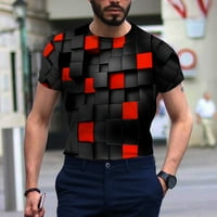 Muška majica s kratkim rukavima muške unise dnevne majice 3D grafički grafički otisci životinjski tisak