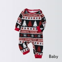 Spemm božićne baby božićne pidžame životinjski unre organski pamučni mali božićni pidžami