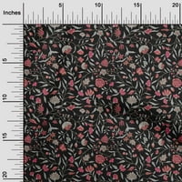 Onuone svilena tabby crna tkanina azijska Suzani quilting zalihe ispisa šivaće tkanine sa dvorištem