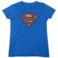 Superman - uništeni supes Logo - Ženska majica kratkih rukava - srednja