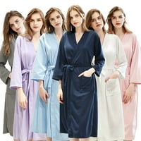 Brzina ženskih mekih haljina i odjeća svjetlosni ogrtač ogrtač dame pajamas casual odjeća