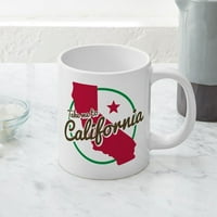 Cafepress - Vodite me u Kaliforniju - keramička mega šolja