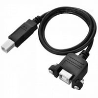 USB 2. B Tip mužjaka na ženski pisač skener na tvrdom disku produžni kabel sa vijcima za nosač ploče