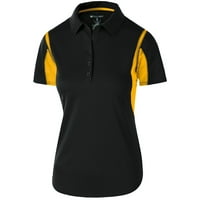 Holloway Sportska odjeća Žene Integrirajte polo crno svijetlo zlato 222747