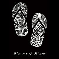 Majica umjetničke djevojke pop umjetnost - plaža Bum