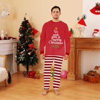 Božićne pidžame za obitelj i pse pamučne setove za spavanje print Slatke pidžame setovi do 8XL