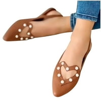 Sandale o klirensu, ljetne sandale Ženske cipele Biserne ljubavi uperene u šupljine vanjske jedine ženske