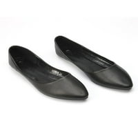 Ženski natikači Udobne cipele Elegantni stanovi Žene Lagane haljine Dame cipele Slip na crnoj 8