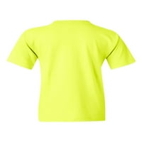 Gildan - majica teške pamučne omladine - 5000b - Sigurnost zelena - Veličina: L