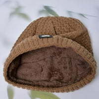Aoochasliy zimski šal klirence za čišćenje žena Čvrsto pletenje šešir toplog vjetrootpornosti baggy