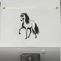 Naljepnice za konjičke konje prikolice vinilnih naljepnica zatvorene prikolice naljepnice Grafički mural