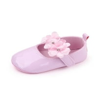 Zodanni Toddler Flats Mekane jedino cipele za krevetiće Prvi hodari Mary Jane Baby Girls Moccasin Novorođenče