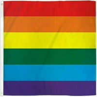Rainbow zastava gay ponos lezbijski banner prugasti ekviduentnski zastava LGBT znak