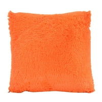 Jastuk od punog boja Jastuk za meko plišanje četverokrevetne jastuke navlaka za kućnu spavaću sobu Kauč