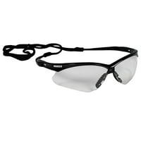 V Nemesis Sigurnosne naočale, čisto sa crnim okvirom, futrolom za parove, ovi Jackson sigurnosni nemesis .., by Brand Kleenguard