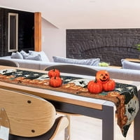 ✪ Halloween stol za vez za vez bundeve trkači za trkače za trkače za večeru za unutrašnje strane
