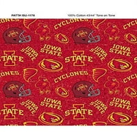Iowa State Cotch tkanina s novim TE TE dizajna novi uzorak