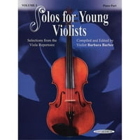 Alfred Solos za mlade violističke viole i klavir prema, svezak 5