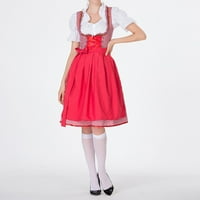 Ljetne haljine za žene Ženska Oktoberfest Njemačka TRI SET COLL PLAIRANO GORNJA TOPHRON