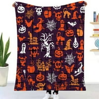 Halloween pokrivač-uklet pokrivač za dnevnu sobu spavaću sobu, 326
