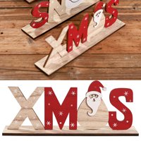 Božićni Xmas Wood Sign Božićni odmor Santa Claus Wood Plaket Potporati Dekorativni tabelski znak Plaque
