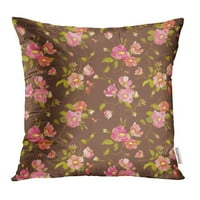 Najava ruže cvjetni shabby chic uzorak u rođendanskom bombonjskom jastuku jastučni jastuk na poklopcu