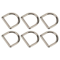 Metal D prstenovi, D prstenovi za polukružni oblik cinka legure za DIY projekat za pojas