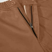 Hlače Muške sportske casual jogging pantalone Lagane planinarske radne hlače na otvorenom pant beige