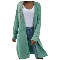Ženska jakna Summer Cardigani Ženski kardigan Srednja dužina stil kardigan džemper kaput jesen i zimski