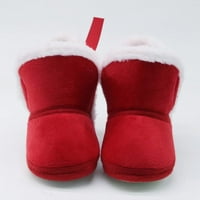 Dječji dječaci Djevojke Fleece zimske tople sniježne čizme Mekane jedine cipele za cipele za cipele