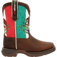 Lil 'Durango Big Deca' Mexican Flag Western Boot veličine 10