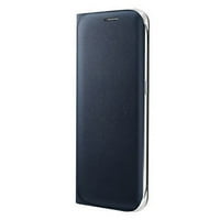 Samsung Wallet Flip Cover Case Samsung Galaxy S Edge-Black Sapphire