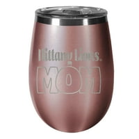 Penn State Nittany Lions 10oz. Mama Rose Gold Tumbler Wine