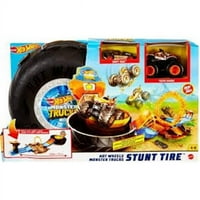 Mattel Mttgvk Hot Wheels Monster Trucks Snint TIRE Playset, broj