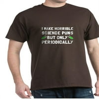 Cafepress - naučna puni periodično majica - pamučna majica