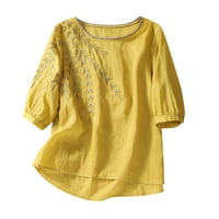 Auroural kratki rukav ženski vrhovi ženske modne ležerne majice kratki rukav sk-majice s kratkim rukavima