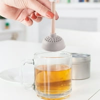 Qianha Mall Durable Tea infuser infuser Creative toaletni oblik pumpe za višekratnu trajnu silikonski