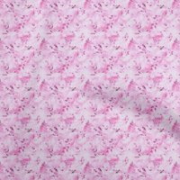 Onuone pamuk poplin twill ružičasta tkanina azijska-kravata i boja-cvjetni šivaći materijal za ispis