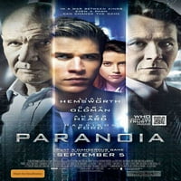Paranoia Movie Poster Print - artikl MoveR32635